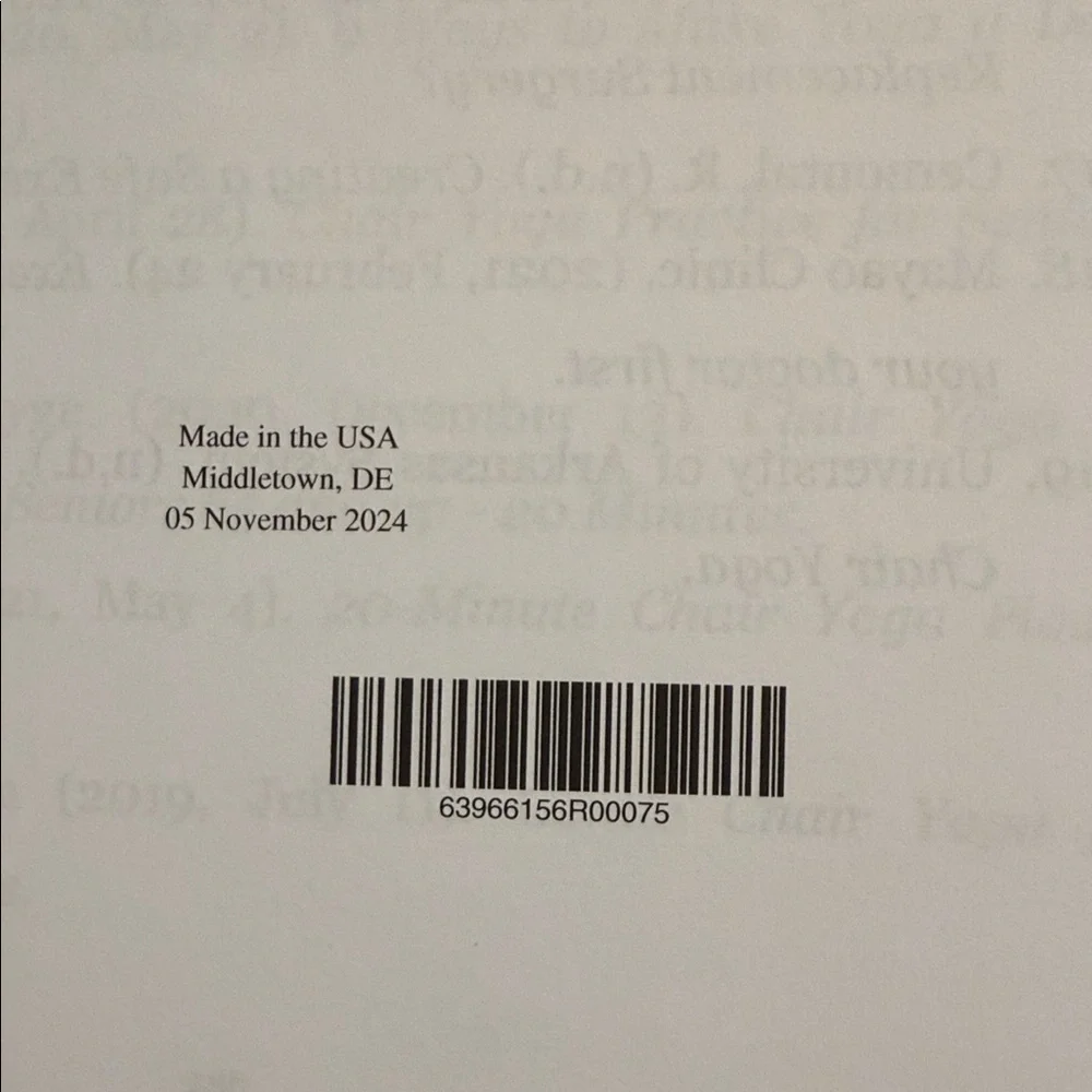 Chair Yoga for Seniors Book - Picture 3 of 4